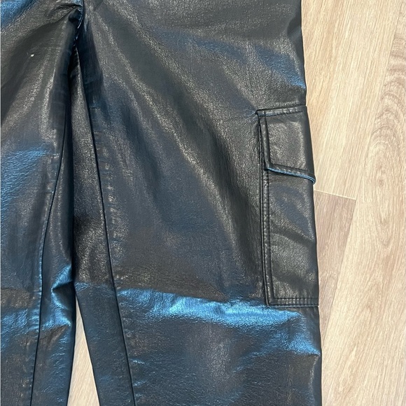 WILFRED LEATHER JOGGERS - Picture 4 of 4